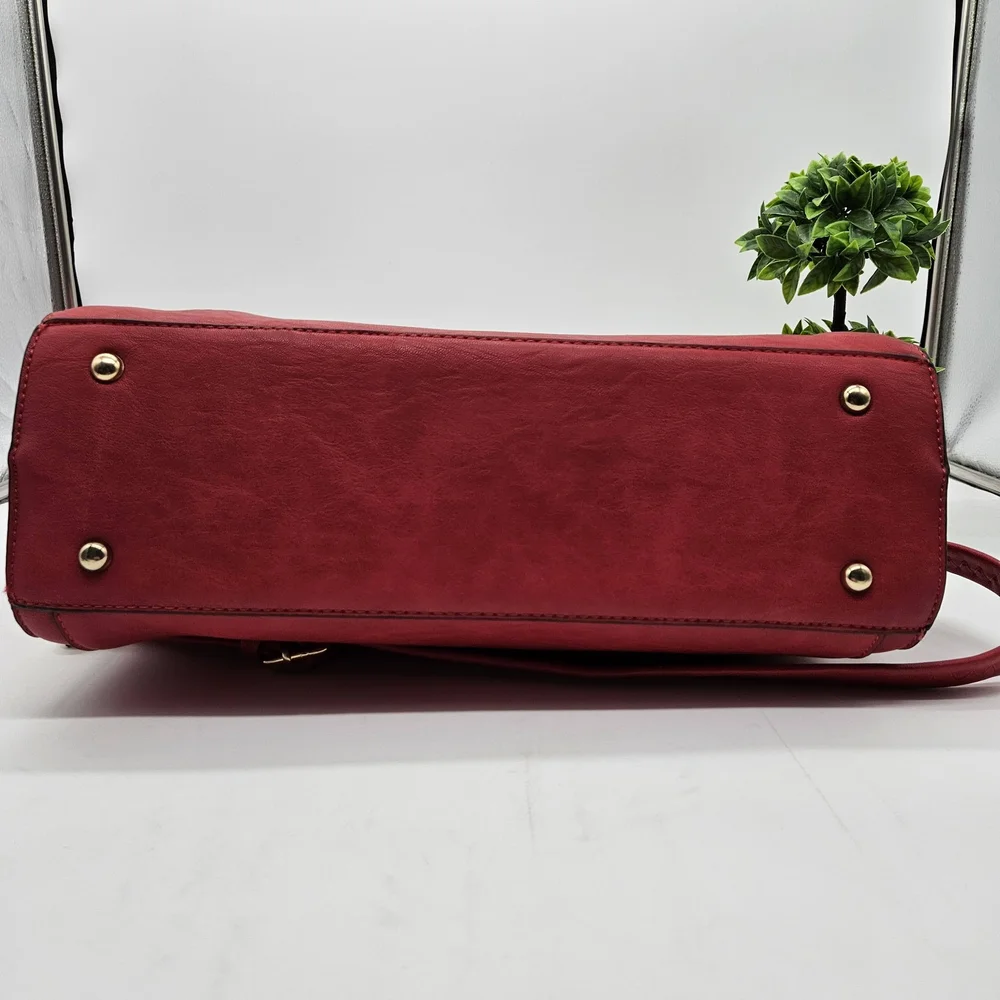 ◇◇ Alyssa Red Women's Satchel Handbag NWOT